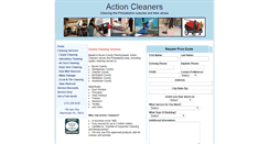 Desktop Screenshot of actioncleanerspro.com